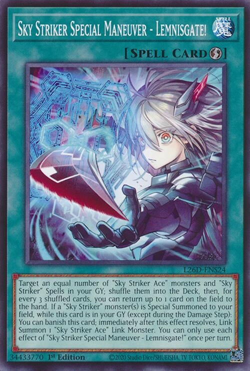 Sky Striker Special Maneuver - Lemnisgate! (L26D-ENS24) (Legendary Modern Decks 2026)