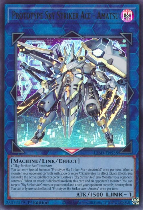 Prototype Sky Striker Ace - Amatsu (L26D-ENS35) (Legendary Modern Decks 2026)