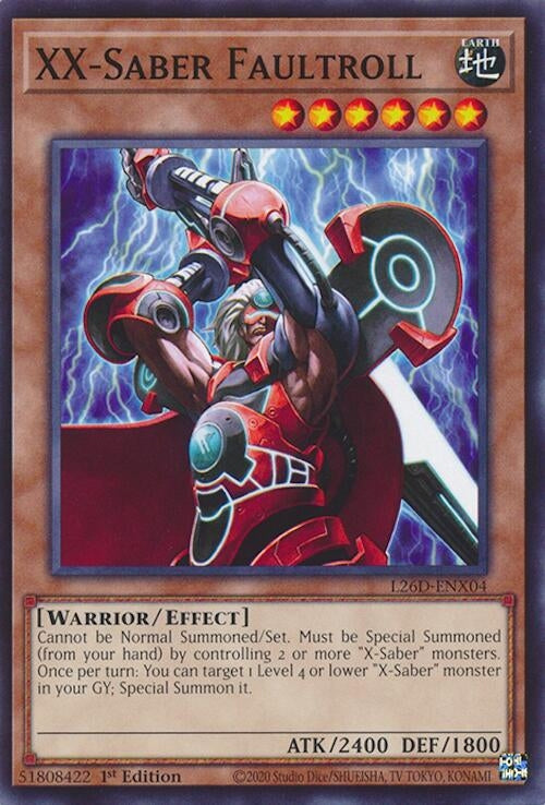 XX-Saber Faultroll (L26D-ENX04) (Legendary Modern Decks 2026)