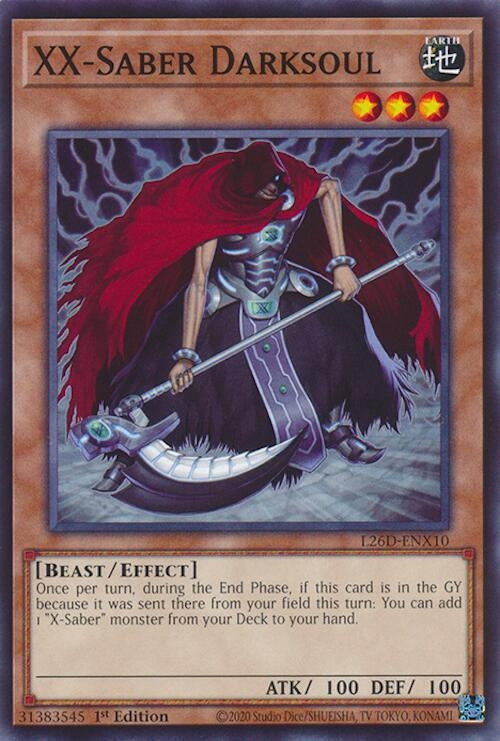 XX-Saber Darksoul (L26D-ENX10) (Legendary Modern Decks 2026)