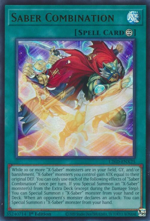 Saber Combination (L26D-ENX25) (Legendary Modern Decks 2026)