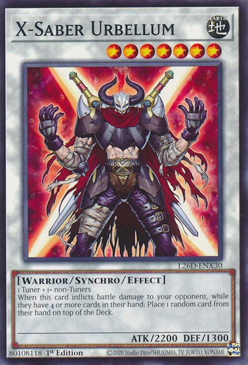 X-Saber Urbellum (L26D-ENX30) (Legendary Modern Decks 2026)