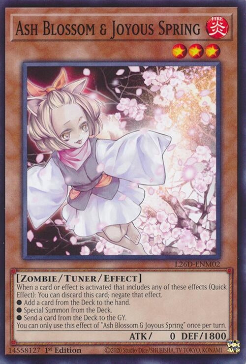 Ash Blossom & Joyous Spring (L26D-ENM02) (Legendary Modern Decks 2026)