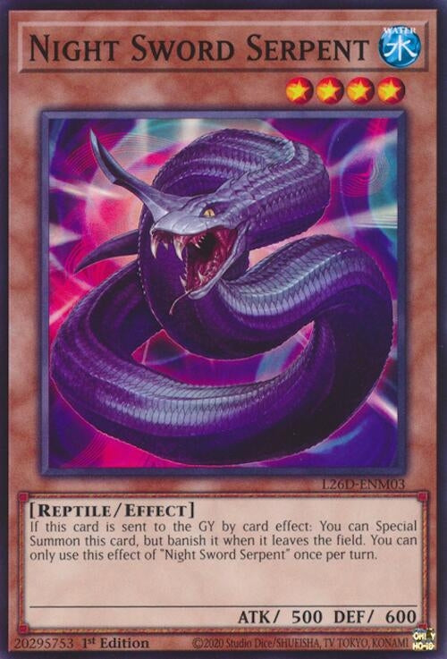 Night Sword Serpent (L26D-ENM03) (Legendary Modern Decks 2026)