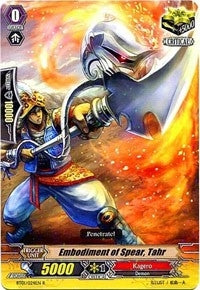 Image for Embodiment of Spear, Tahr (BT01/024EN) (BT01: Descent of the King of Knights) - Cardfight Vanguard