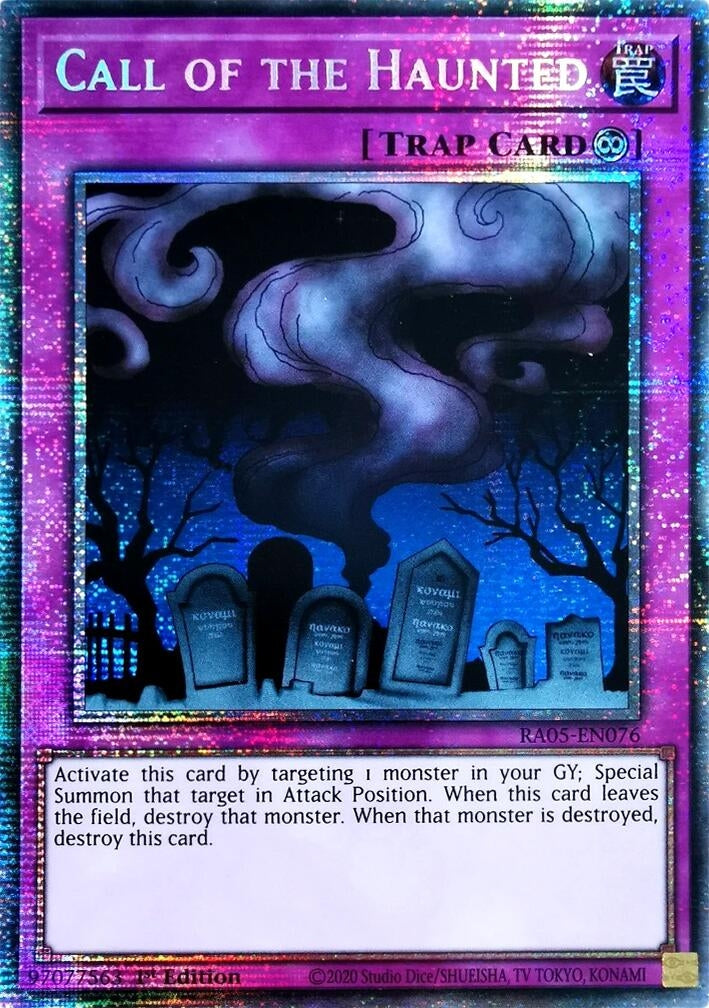 Call of the Haunted (Starlight Rare) (RA05-EN076) (Rarity Collection 5)