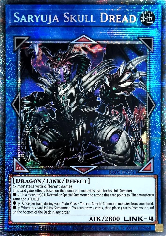 Image for Saryuja Skull Dread (Starlight Rare) (RA05-EN053) (Rarity Collection 5) - YuGiOh