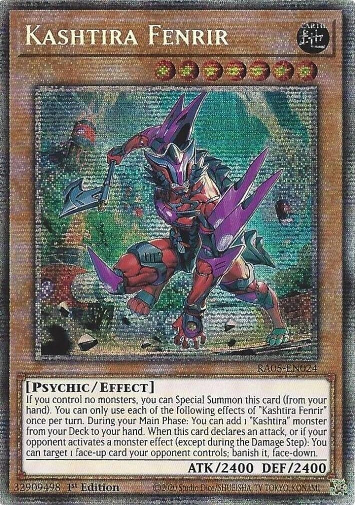 Kashtira Fenrir (Starlight Rare) (RA05-EN024) (Rarity Collection 5)