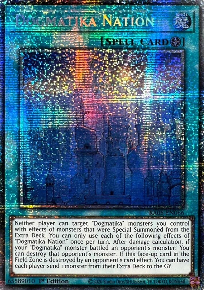 Image for Dogmatika Nation (Starlight Rare) (RA05-EN066) (Rarity Collection 5) - YuGiOh