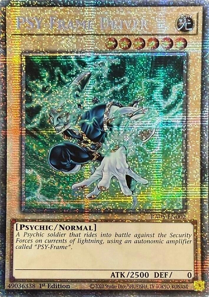 Image for PSY-Frame Driver (Starlight Rare) (RA05-EN002) (Rarity Collection 5) - YuGiOh