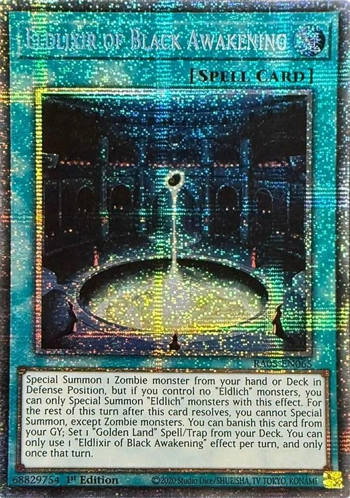 Image for Eldlixir of Black Awakening (Starlight Rare) (RA05-EN065) (Rarity Collection 5) - YuGiOh