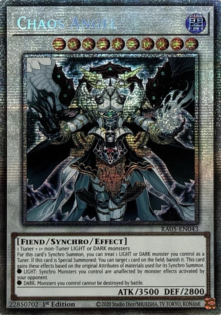 Chaos Angel (Starlight Rare) (RA05-EN043) (Rarity Collection 5)