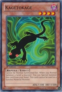 Image for Kagetokage (YS13-EN016) (YS13) - YuGiOh