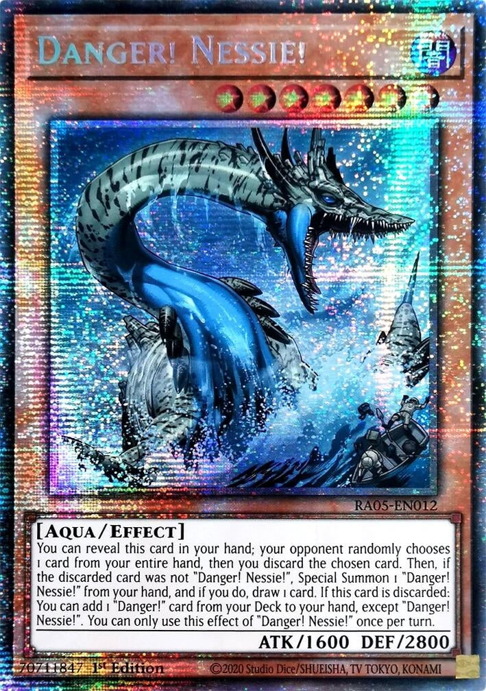 Danger! Nessie! (Starlight Rare) (RA05-EN012) (Rarity Collection 5)
