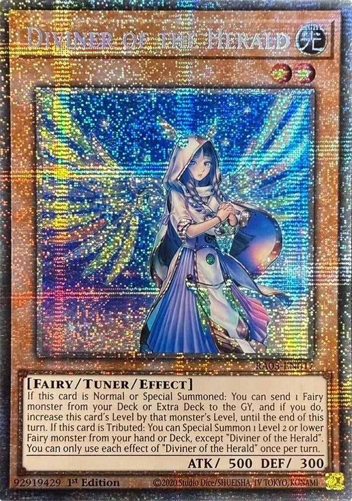 Image for Diviner of the Herald (Starlight Rare) (RA05-EN017) (Rarity Collection 5) - YuGiOh