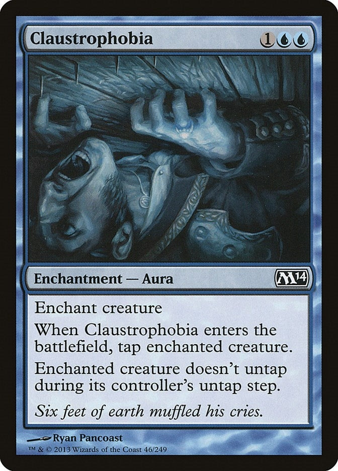 Image for Claustrophobia (46) (Magic 2014 (M14)) - Magic: The Gathering