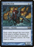 Image for Coral Merfolk (49) (Magic 2014 (M14)) - Magic: The Gathering