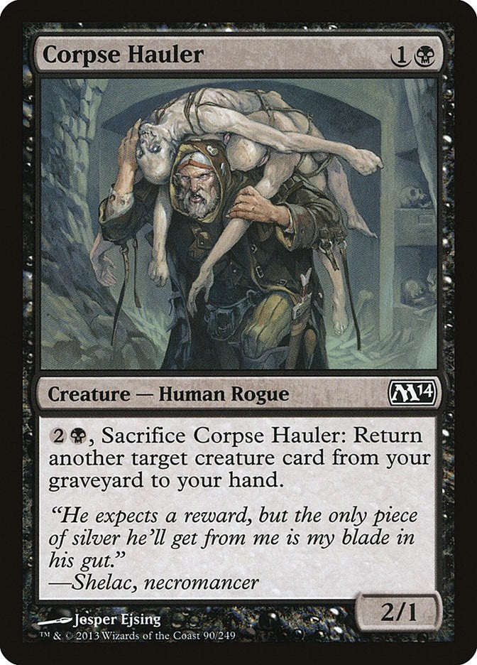 Image for Corpse Hauler (90) (Magic 2014 (M14)) - Magic: The Gathering