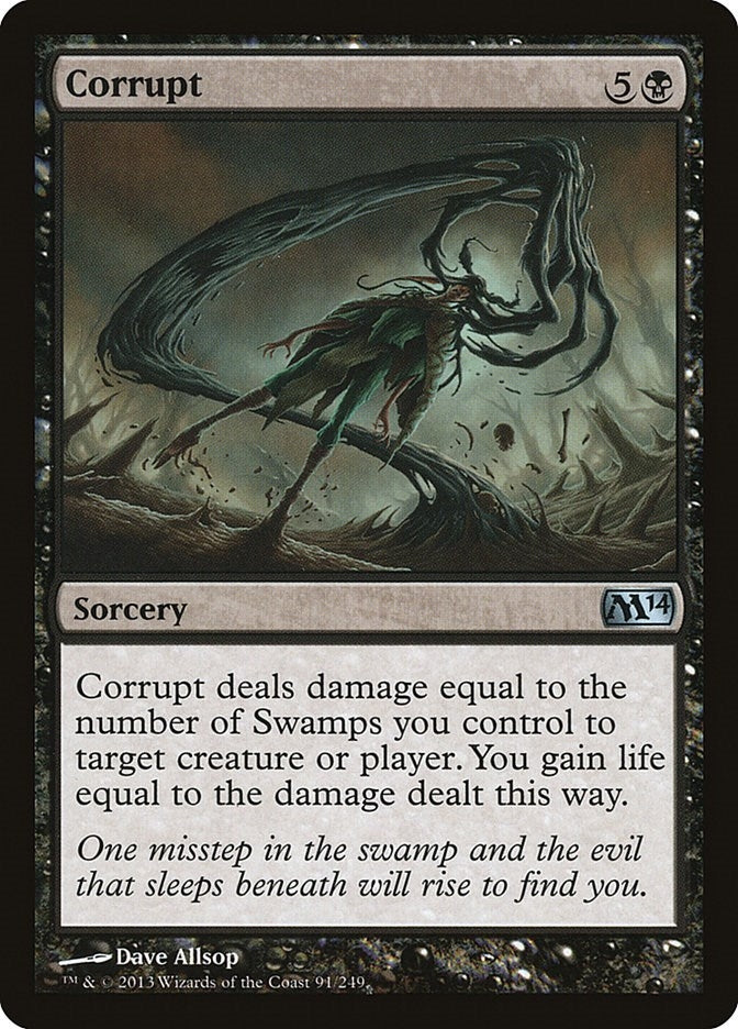 Image for Corrupt (91) (Magic 2014 (M14)) - Magic: The Gathering