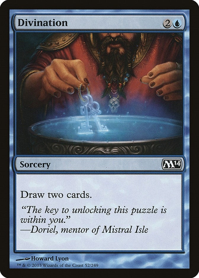 Image for Divination (52) (Magic 2014 (M14)) - Magic: The Gathering