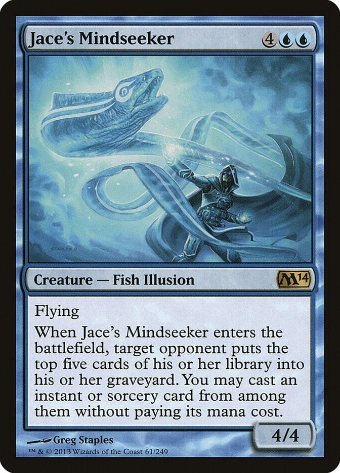 Image for Jace's Mindseeker (61) (Magic 2014 (M14)) - Magic: The Gathering
