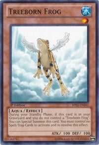 Image for Treeborn Frog (BP02-EN043) (BP02) - YuGiOh