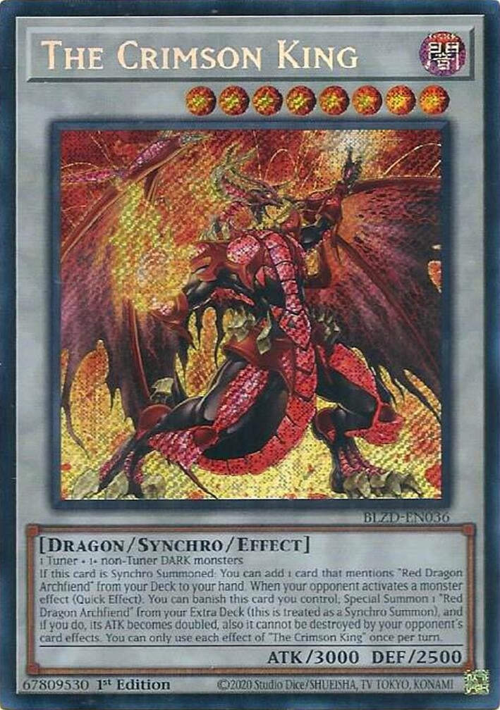 The Crimson King (BLZD-EN036) (Blazing Dominion)