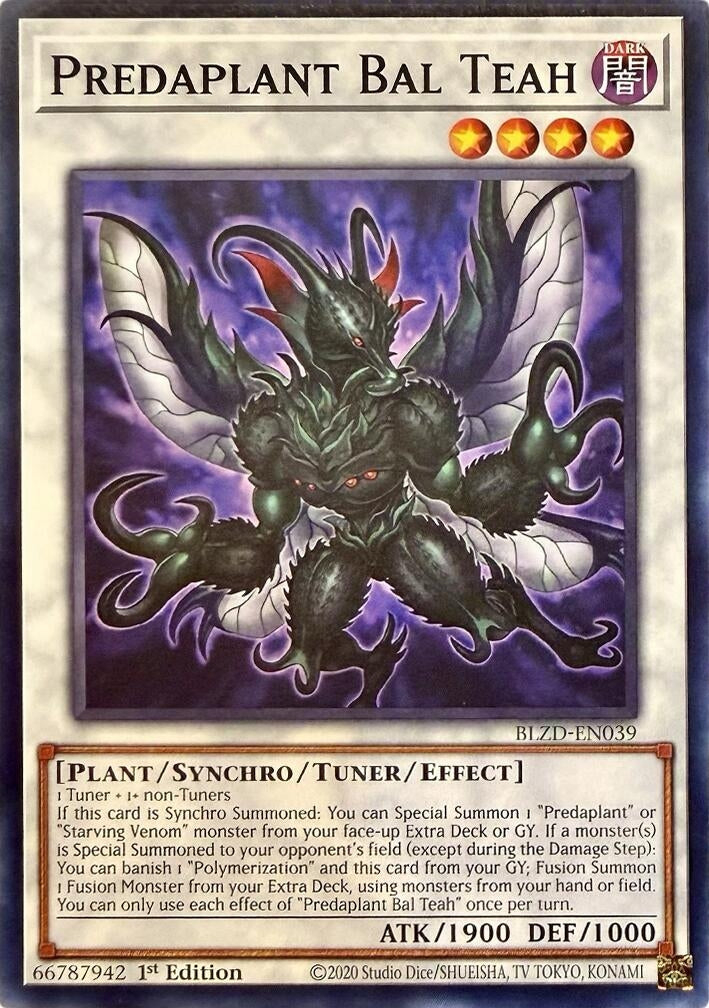 Predaplant Bal Teah (BLZD-EN039) (Blazing Dominion)
