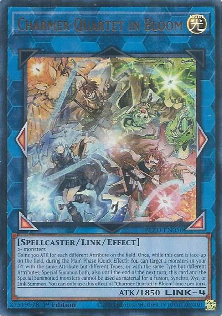 Charmer Quartet in Bloom (BLZD-EN050) (Blazing Dominion)