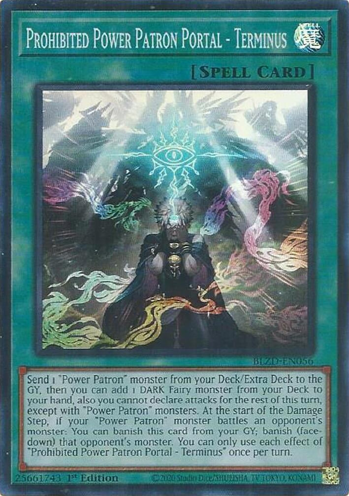 Prohibited Power Patron Portal - Terminus (BLZD-EN056) (Blazing Dominion)