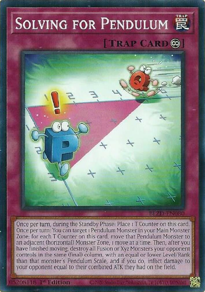 Solving for Pendulum (BLZD-EN080) (Blazing Dominion)