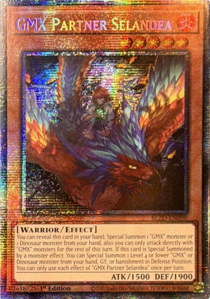 GMX Partner Selandea (Starlight Rare) (BLZD-EN090) (Blazing Dominion)