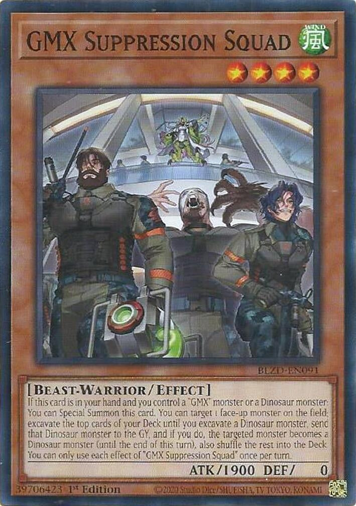 GMX Suppression Squad (BLZD-EN091) (Blazing Dominion)