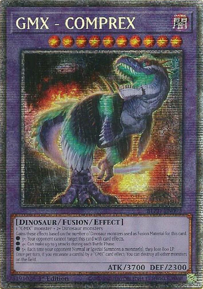 GMX - COMPREX (Starlight Rare) (BLZD-EN093) (Blazing Dominion)