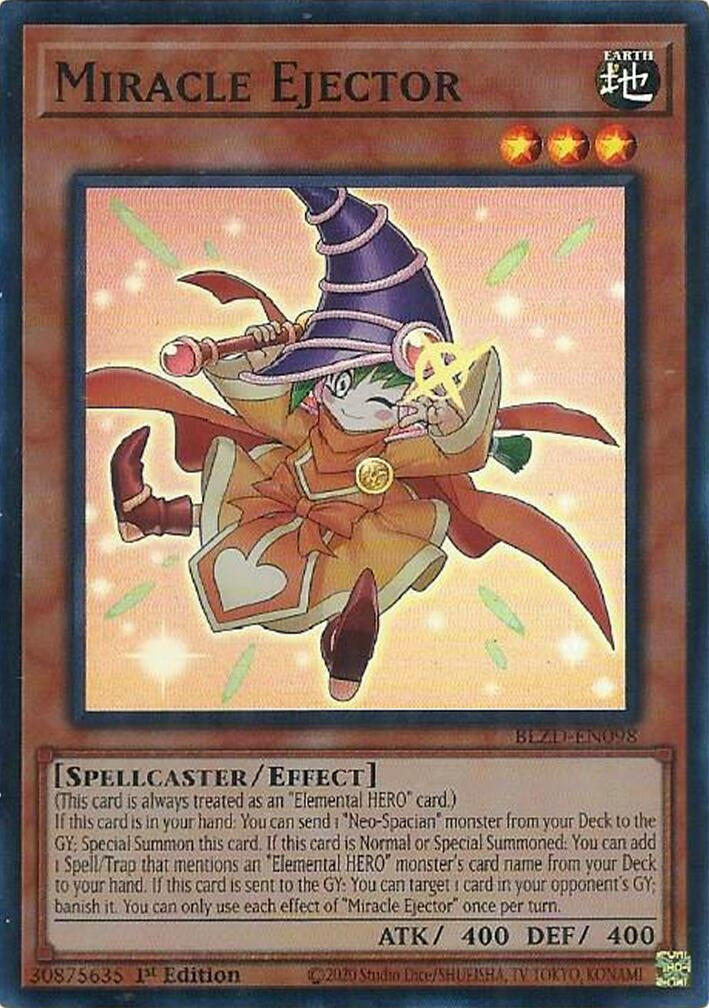 Miracle Ejector (BLZD-EN098) (Blazing Dominion)