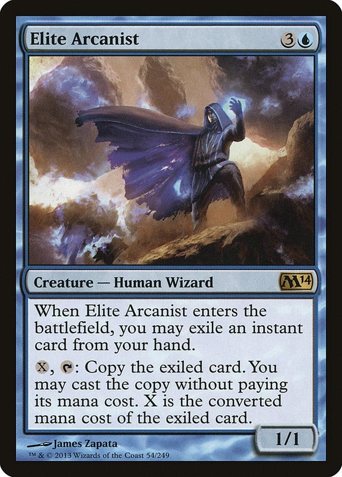 Image for Elite Arcanist (54) (Magic 2014 (M14)) - Magic: The Gathering