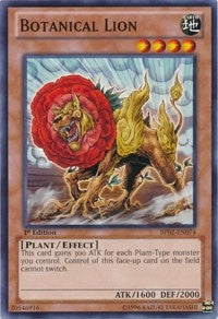 Image for Botanical Lion (BP02-EN074) (BP02) - YuGiOh