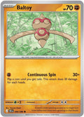Image for Baltoy (046/086) (ME04: Chaos Rising) - Pokemon