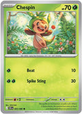Image for Chespin (005/086) (ME04: Chaos Rising) - Pokemon