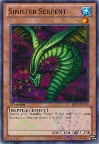 Sinister Serpent (Mosaic Rare) (BP02-EN015) (BP02)