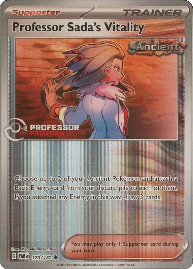 Image for Professor Sada's Vitality (170/182) (Professor Program Promos) - Pokemon