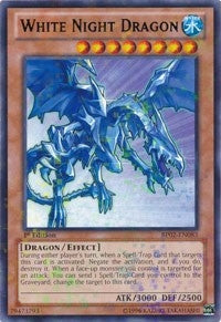 White Night Dragon (Mosaic Rare) (BP02-EN083) (BP02)