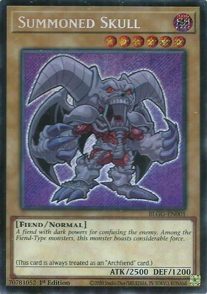 Summoned Skull (BLGG-EN001) (Battles of Legend: Glorious Gallery)