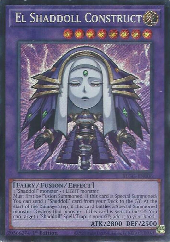 El Shaddoll Construct (BLGG-EN006) (Battles of Legend: Glorious Gallery)