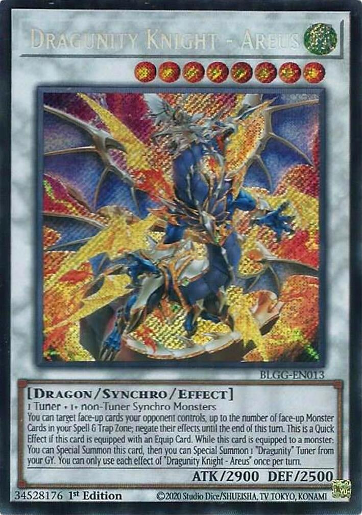 Dragunity Knight - Areus (BLGG-EN013) (Battles of Legend: Glorious Gallery)
