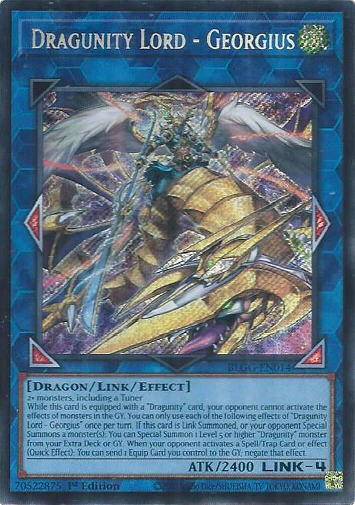 Dragunity Lord - Georgius (BLGG-EN014) (Battles of Legend: Glorious Gallery)