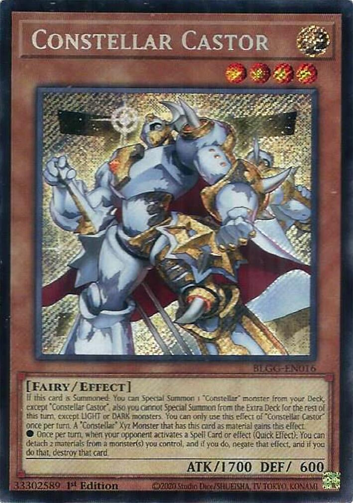 Constellar Castor (BLGG-EN016) (Battles of Legend: Glorious Gallery)