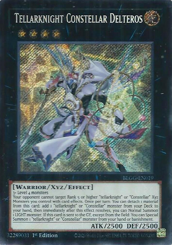 Tellarknight Constellar Delteros (BLGG-EN019) (Battles of Legend: Glorious Gallery)