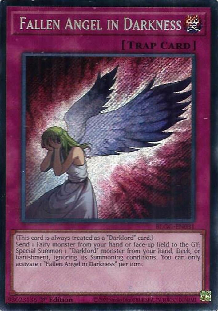 Fallen Angel in Darkness (BLGG-EN031) (Battles of Legend: Glorious Gallery)