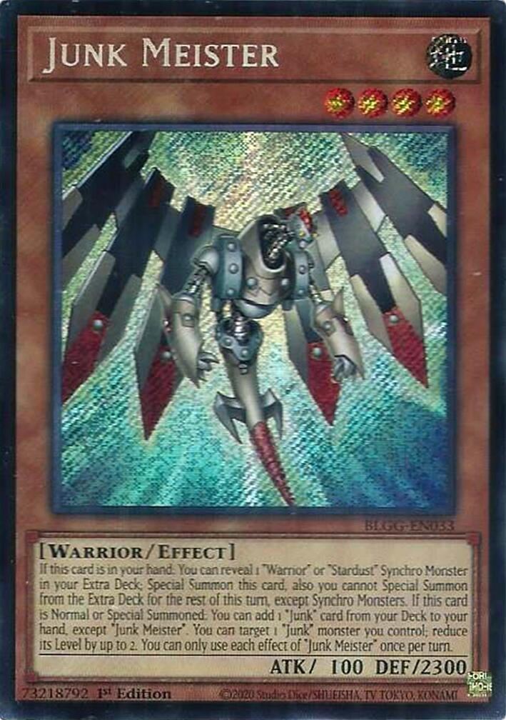 Junk Meister (BLGG-EN033) (Battles of Legend: Glorious Gallery)